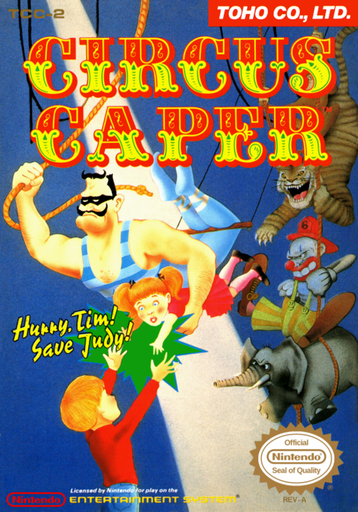 Circus Caper (USA) box art